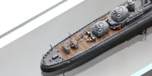 爆雷は日本海軍艦船装備セットNE-04を使いました。 装填台のエッチングにも爆雷を追加しました。